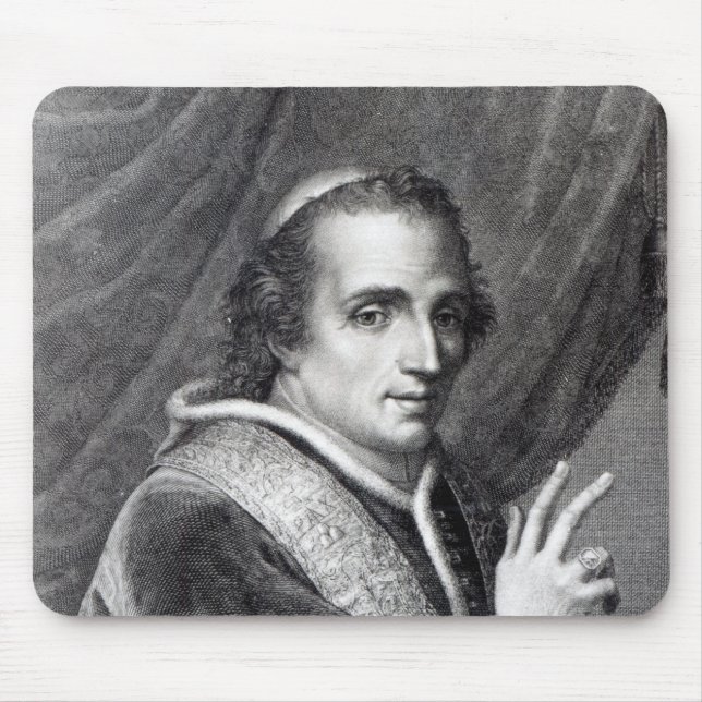 Mousepad Papa Pius VII, gravado por Rafaello Morghen (Frente)