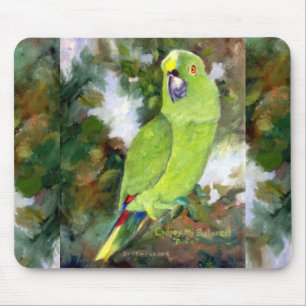 Mousepad Papagaio amarelo de Cydney Naped