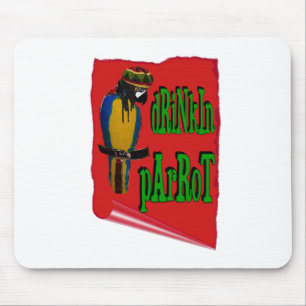 Mousepad Papagaio Beberrão