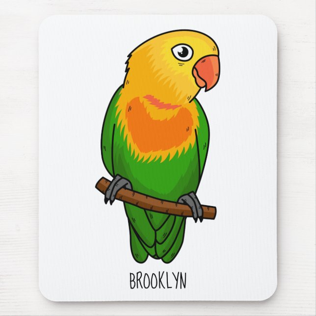 Mousepad Papagaio-de-desenho (Frente)