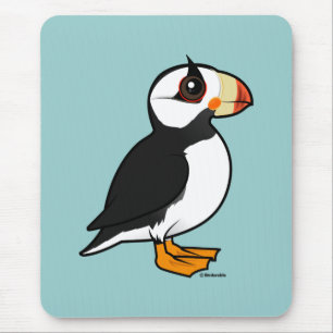 Mousepad Papagaio-do-mar Horned de Birdorable