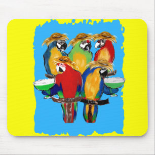 Mousepad Papagaios Bêbados