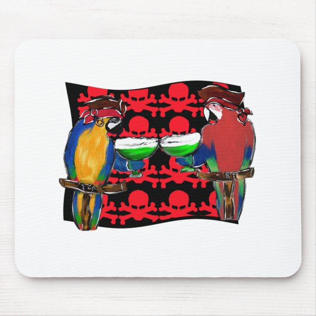 Mousepad Papagaios Piratas (Frente)