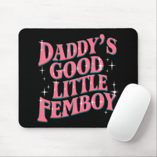 Mousepad Papai do Bom Menino Afeminado Orgulho Gay LGBT Fem