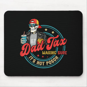 Mousepad Papai Imposto Garantindo que Não é Veneno para Hom