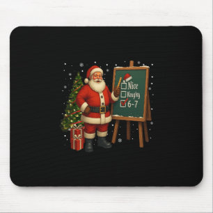 Mousepad Papai Noel 6-7 Meme Legal Travesso 67 Natal Rotaçã