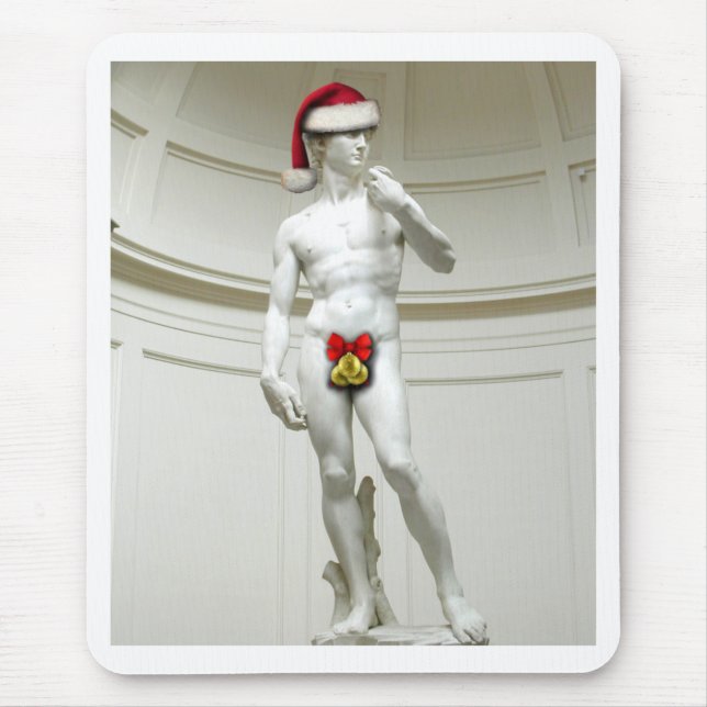 Mousepad Papai noel de David (Frente)