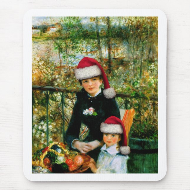 Mousepad Papai noel de Renoir (Frente)