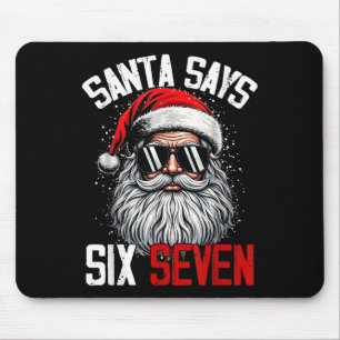Mousepad Papai Noel Diz Seis Sete 67 Geração Z Alpha Meme G