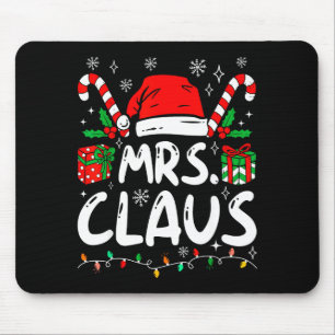 Mousepad Papai Noel E Mamãe Noel Chapéu Casais Família Nata