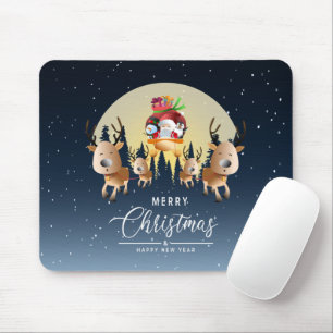 Mousepad Papai Noel está vindo  