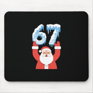 Mousepad Papai Noel Inverno Neve Gelo San Engraçado 67 Meme