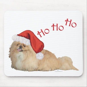Mousepad Papai Noel pequinês