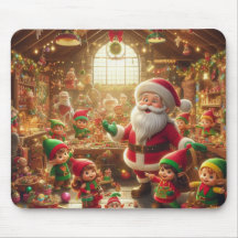 Papai Noel + Seus Elfos em um Natal Grosso Férias