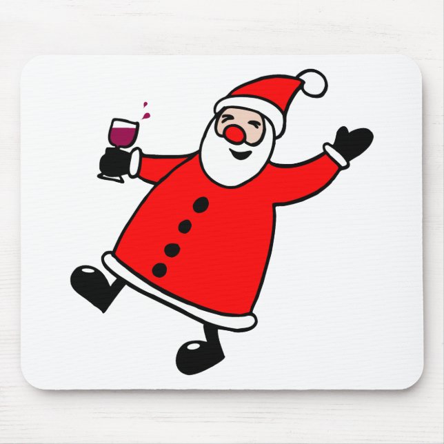 Mousepad Papai noel Tipsy (Frente)