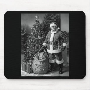 Mousepad Papai Noel Trump Com Um Saco Cheio De Presentes De