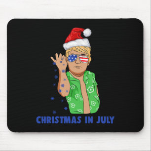 Mousepad Papai Noel Trump Engraçado Sal Natal Em Julho Gif