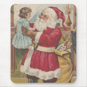 Mousepad Papai Noel Vintage