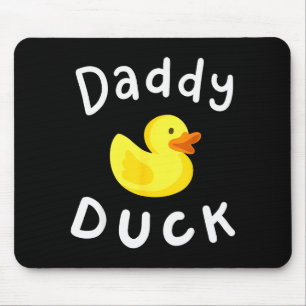 Mousepad Papai Pato Aniversário Pato de Borracha Amante Fam