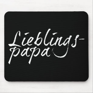 Mousepad Papai querido - escrita branca 00001