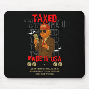 Mousepad Papai Tarifa Design Divertido de Trump – Meme Polí