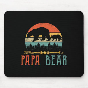 Mousepad Papai Urso Engraçado Presente do Dia dos Pais para