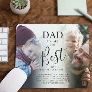 Mousepad 'Papai' você é o Melhor Nome & Citação Lembrança
