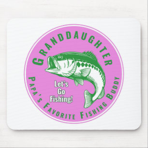 Mousepad Papai's Favite Fisheries Buddy