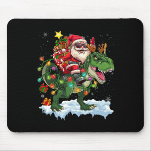 Mousepad Papais noeis Andando À Luz Da Árvore De Natal Do D