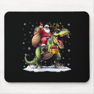 Mousepad Papais noeis Andando Dinossauros T Rex Homens de N
