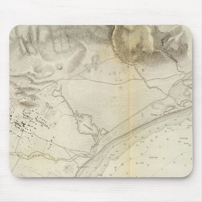 Mousepad Papais noeis Barbara, Califórnia (Frente)