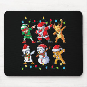 Mousepad Papais noeis Batidos Amigos Amigos de Natal Menino