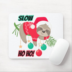Mousepad Papais noeis bonitos e engraçados, sangramento len