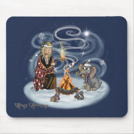 Mousepad Papais noeis Chris e Wilbur Fireside Amigos