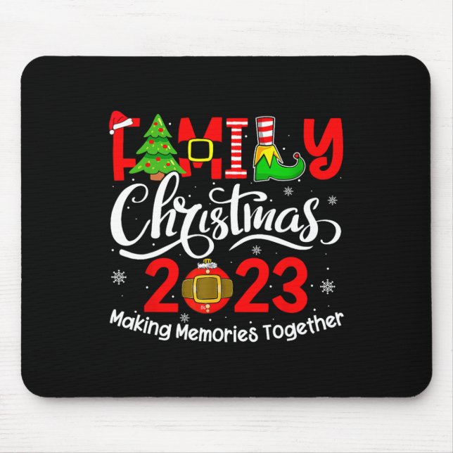 Mousepad Papais noeis da Equipe de Conjuntos de Natal da Fa (Frente)