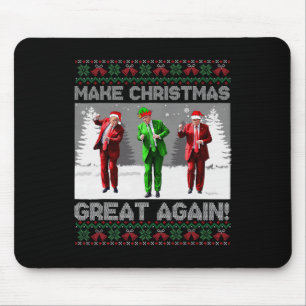Mousepad Papais noeis Dança de Trump Tornem o Excelente de