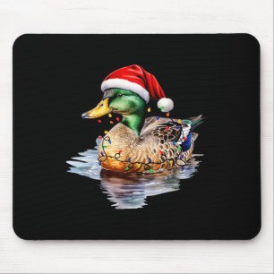 Mousepad Papais noeis de caça de pata de Natal Mães de pata