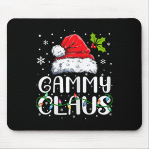 Mousepad Papais noeis de Gammy Claus Xmas Correspondendo à