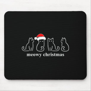 Mousepad Papais noeis De Gatos De Gatinho De Natal E Gatinh