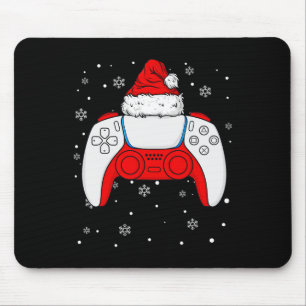 Mousepad Papais noeis de Natal Gamer Controller Boys Infant