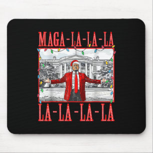 Mousepad Papais noeis de Natal Mega La La La Engraçado Trum