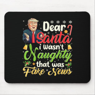 Mousepad Papais noeis de Natal Notícias falsas Engraçadas X