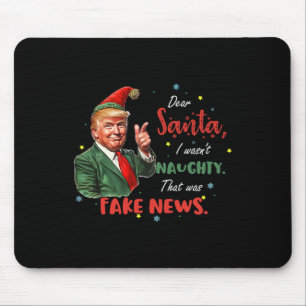 Mousepad Papais noeis De Natal Notícias Falso Engraçado Xma