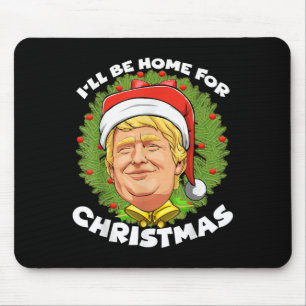Mousepad Papais noeis De Natal Trump Estarão Em Casa No Nat