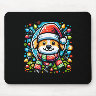 Mousepad Papais noeis De Patas De Natal Bonitas Design Para