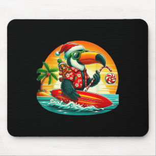 Mousepad Papais noeis De Surfe Turiano E Cristo Tropical En