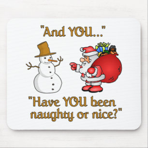 Mousepad Papais noeis e mouse Snowman