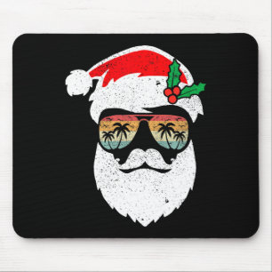 Mousepad Papais noeis Enfrentam Retrornos Pulmões de Natal 