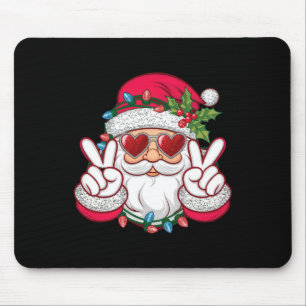 Mousepad Papais noeis Enfrentam Retrornos Pulmões Natal Hom