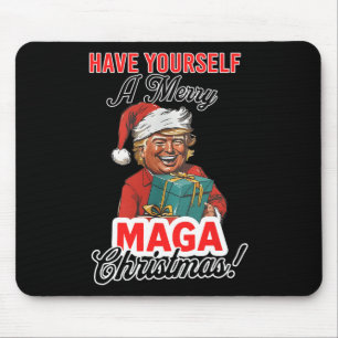 Mousepad Papais noeis Engraçados Tenham Um Feliz Natal